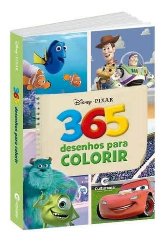 Imagem 4 de 5 de Kit De 2 Livros Para Colorir Princesas Disney E Disney Pixar