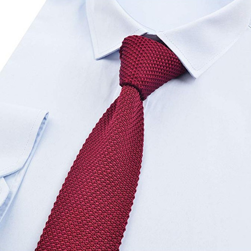 Corbata De Punto Cuadrada De Hombres Regalo De Cumpleaños