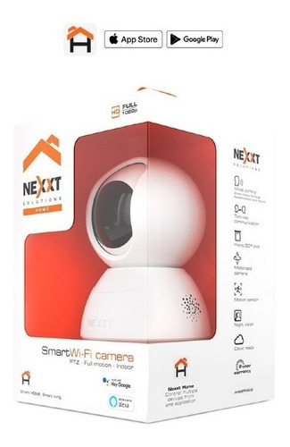 Imagen 3 de 3 de Cámara Ip Wifi Robótica, Full Hd / Audio, Nexxt Ahimpfi4u2
