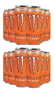 Monster Energy Ultra Sunrise 473ml Pack X12 Zetta Bebidas