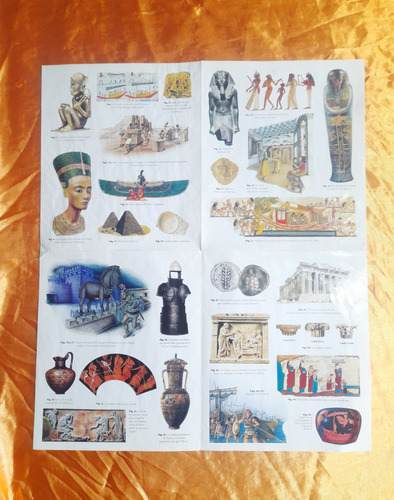 Atlas Ilustrado Antiguo Egipto E Imágenes Para Recortar (Usado)