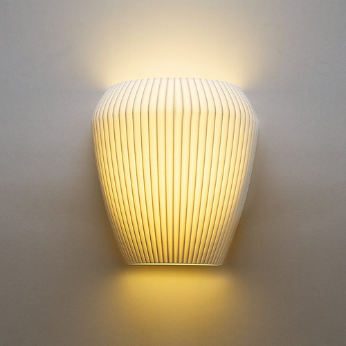 Aplique Difusor Led Ideal Escaleras Pasillos Buena Luz Estructura Blanco