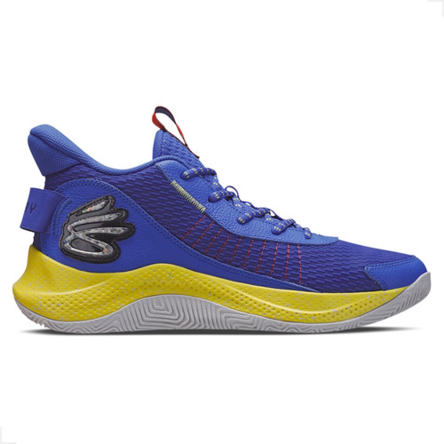 Tenis Under Armour Curry 3z7 Masculino Azul+amarelo