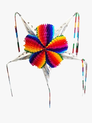 Kit De 2 Piñatas Plegables - Multicolor - 2kg