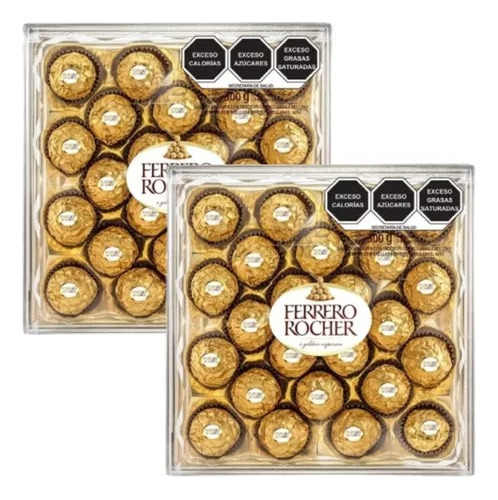 Chocolates Ferrero Rocher 2 Paquetes De 300g