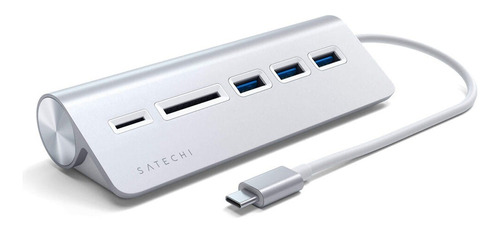 Lector De Tarjetas De Memoria Y Hub Usb-c Satechi St-tchcr