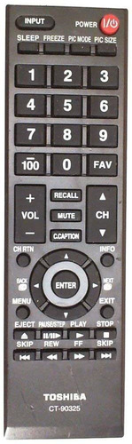 Toshiba Ct-90325 - Mando A Distancia Para 19c100u