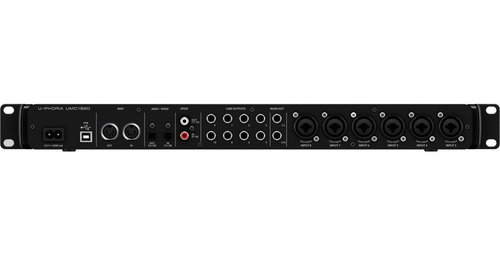 Imagem 3 de 3 de Interface De Audio Behringer U-phoria - Umc1820