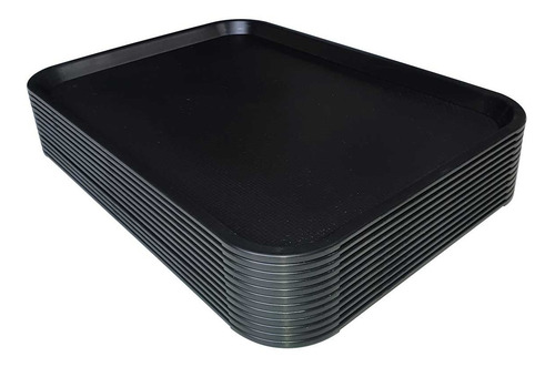 Caja 12 Charolas De Alimentos Restaurantera 14x18 PuLG (gde)