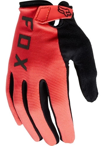 Guantes Fox Ranger Gel Mujer Naranja