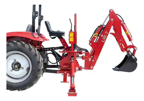 Tractor Retroexcavadora 4x4 Diesel 40hp 4wd 2tons Tecnodeliv