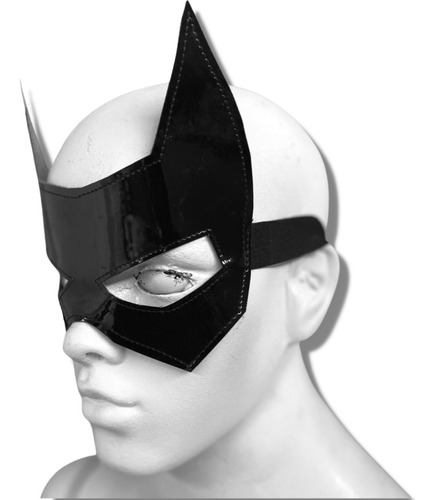 Máscaras Gatubela Antifaz Zorro Cuero Negro Fiesta Cosplay