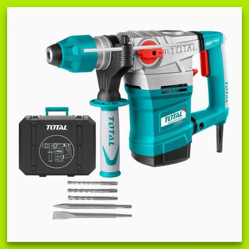 Rotomartillo 1800w Total Sds Plus 7.0j Color Turquesa Frecuencia 50 Hz/60 Hz
