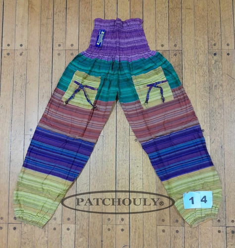 Imagen 5 de 10 de Pantalon Babucha Yoga Tai Chi Meditacion Hindu Colors S / L