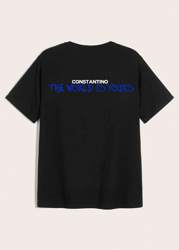 Playera Para Hombre Constantino The World Is 