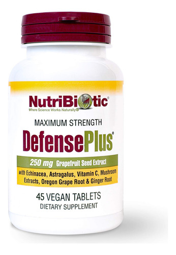 Suplemento Nutribiotic Defenseplus 45 Comprimidos Immune Sup