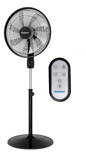 Ventilador Peabody 30w 40cm Control Silencioso 9 Velocidades