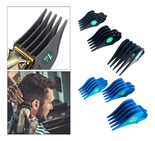 Peines De Límite De Cabello De 6 Piezas, Accesorio De 32