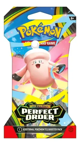 Pokémon: Mega Evolution - Perfect Order - Sleeved Booster-en