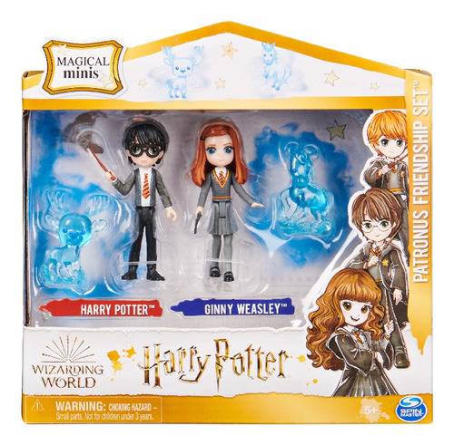 Set Figuras Wizarding World Mini Harry & Ginny 
