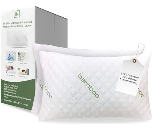 Bambú almohadas online terapeuticas