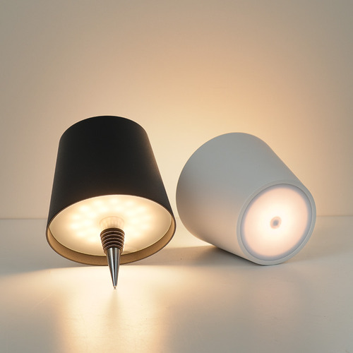 Lámpara Led Regulable Tricolor Carga Tipo C Azul Oscuro