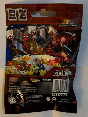 Marvel Dice Masters The Dark Phoenix Saga Con 5 Paquetes
