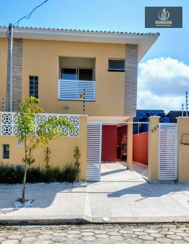 Sobrado Com 2 Dormitórios À Venda, 68 M² Por R$ 220.000 - Jardim Jamaica - Itanhaém/sp - So0028