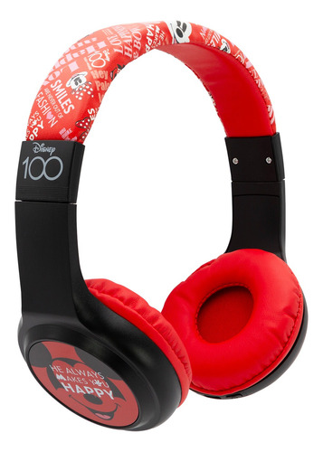 Audifono Bluetooth Disney Mickey D100 Azul/rojo Electrotom