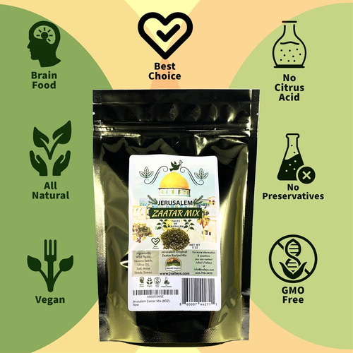 Mezcla De Especias Jerusalem Zaatar De Julian's Valleys | Fa