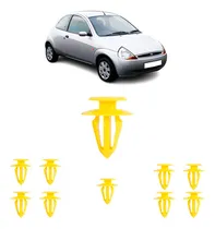 Comprar Clip Gancho Tapicería Interna Puerta Ford Ka Kit 10 Und 
