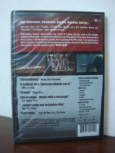 System Of A Down - Screamers * Dvd Nuevo Y Cerrado