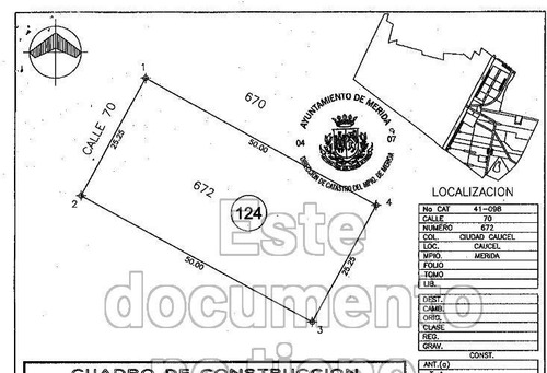 Imagen 11 de 11 de Terrenos En Venta Sobre Avenida En Calle 70 De Caucel
