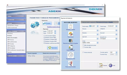 Imagen 5 de 5 de Software Cronos F22 Net Reloj Control Horario Asistencia