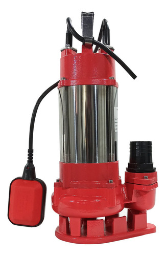 Bomba Submersa Industrial 1cv Para Água Suja Fossa Esgoto 110v
