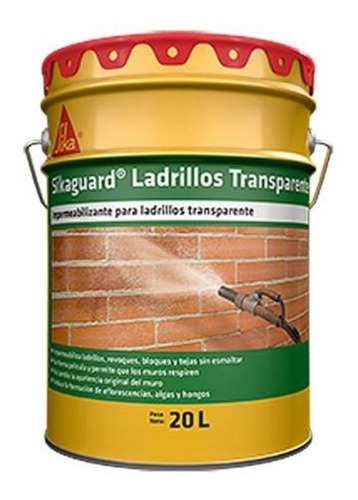 Sikaguard Ladrillos Transparente Impermeabilizante 20 Lts