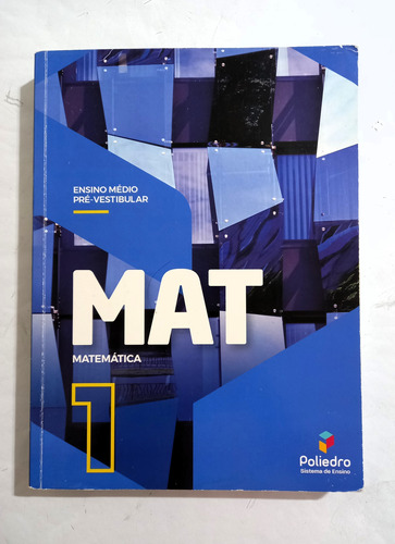 Livro Matemática 1 Coleção Poliedro Ensino Médio E Pré-vestibular (2022)
