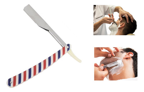 Navaja De Afeitar Porta Cuchilla Barbero Clasica Ligera