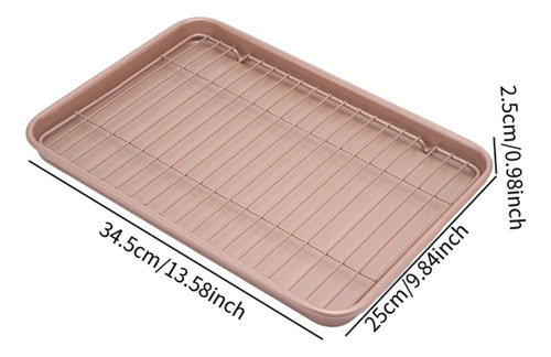 Bandejas Para Forno Bandeja Para 34,5 Cm X 25 Cm X 2,5 Cm