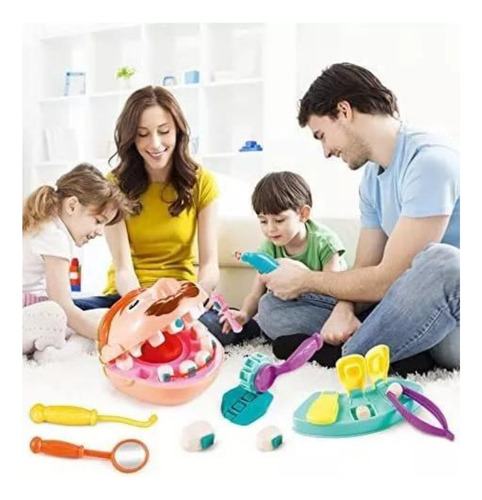 Juego Dentista De Plasticina Para Niños Juguete Didáctico