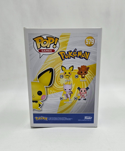 ### Funko Pop Games Pokemon Pichu 579 ###