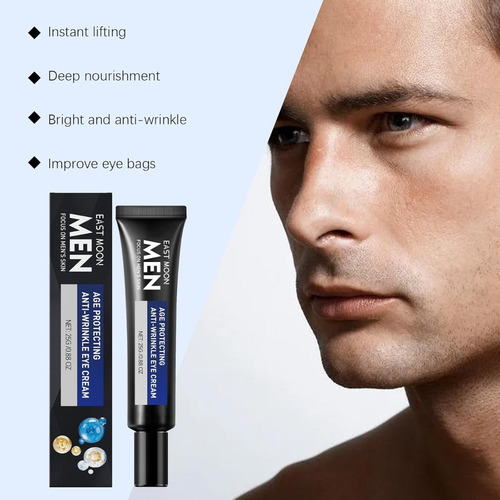 - Crema De Ojos Antiarrugas For Hombre, 1pc