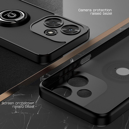 - Funda For Infinix Hot 30i Textura De La Piel Anillo