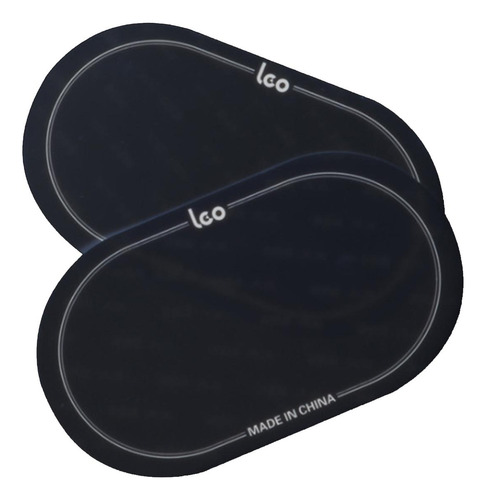 Parche De Pedal De Bombo Premium: Negro 15,7 Cm X 9 Cm