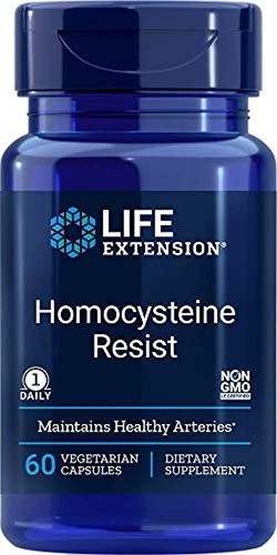 Life Extension Homocisteína Resist, 60 Cápsulas Vegetarianas
