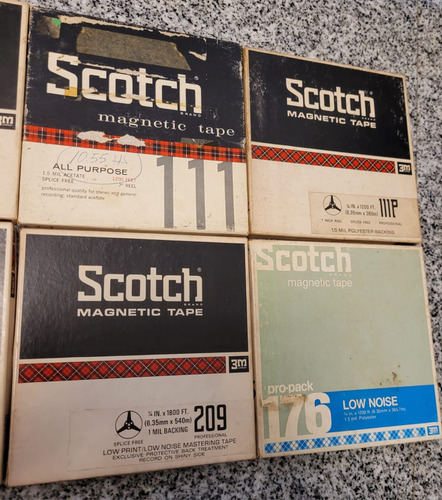 Cintas Regrabables Profesionales Scotch Con Hot Jazz (Usado)