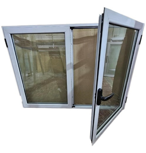 Ventana Raja De Abrir Modena 120x60 Con Vidrio 4mm