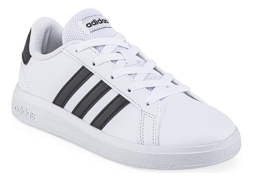 Zapatillas adidas Grand Court 2.0 Niño Blanca Solo Deportes