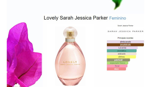Lovely Sarah Jessica Parker Eau De Parfum Volume Da Unidade 100 Ml