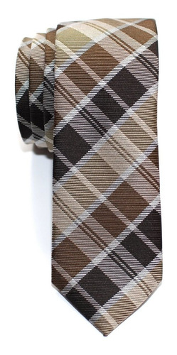 Corbata Modern Tartan Check Styles -  De Microfibra Teji Cbt